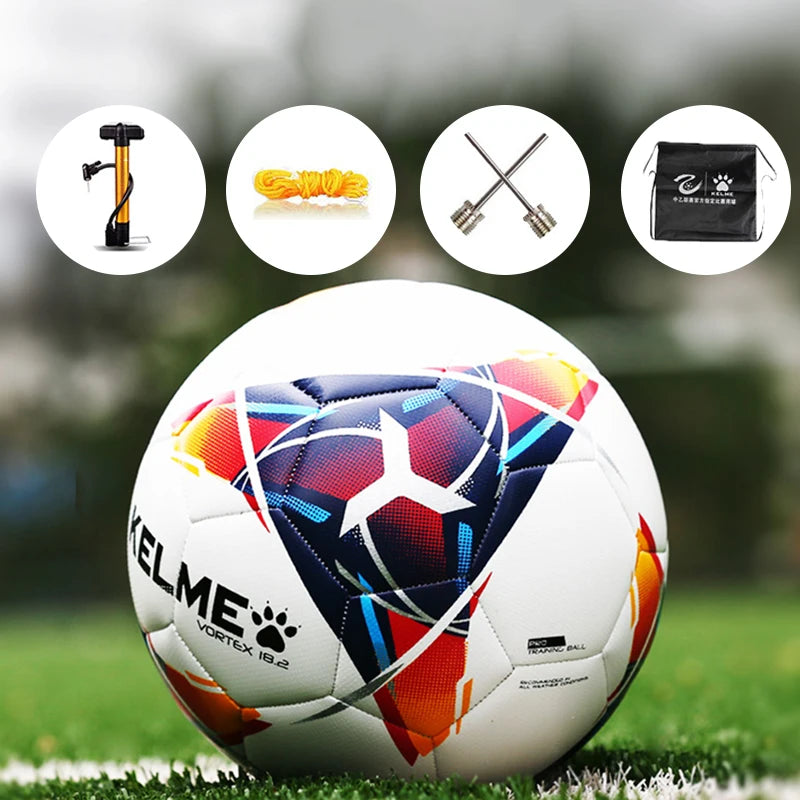 KELME ballon de Football professionnel TPU taille 3 taille 4 taille 5 rouge vert but équipe Match balles d'entraînement Machine à coudre 9886130