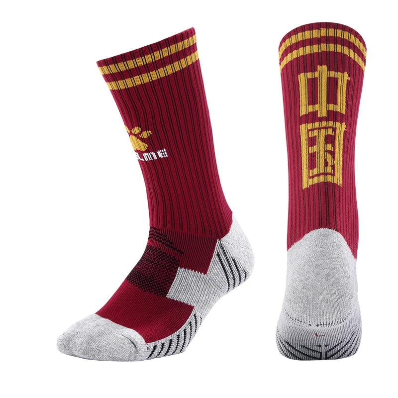 KELME – chaussettes de sport pour hommes, chaussettes de football, cyclisme, course, Sports de plein air, antidérapantes, de haute qualité, respirantes, K15Z934