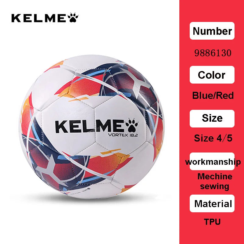 KELME ballon de Football professionnel TPU taille 3 taille 4 taille 5 rouge vert but équipe Match balles d'entraînement Machine à coudre 9886130