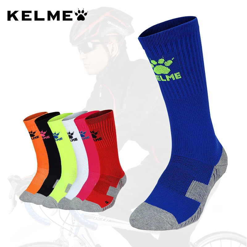 KELME – chaussettes de sport pour hommes, chaussettes de football, cyclisme, course, Sports de plein air, antidérapantes, de haute qualité, respirantes, K15Z934