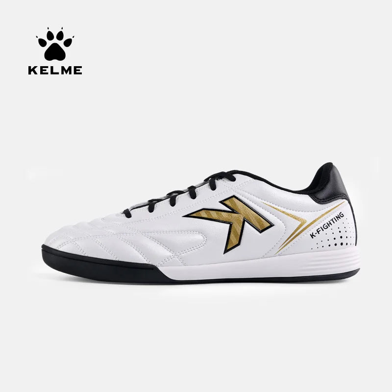 KELME bottes de Football hommes chaussures de Football Original Football en salle blanc baskets chaussures crampons Football Fut