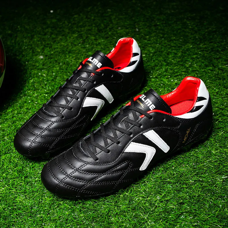 KELcloser FG-Chaussures de football coordonnantes pour homme, baskets en peau de vache, originales, professionnelles, pour l'entraînement sportif, ZX80011018