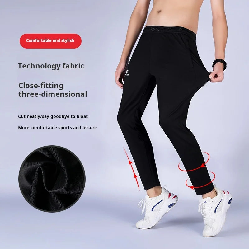 Kelme – Leggings extensibles pour hommes, pantalons de sport de course en plein air, d'entraînement de Football, à séchage rapide, pour adultes, Camping, randonnée