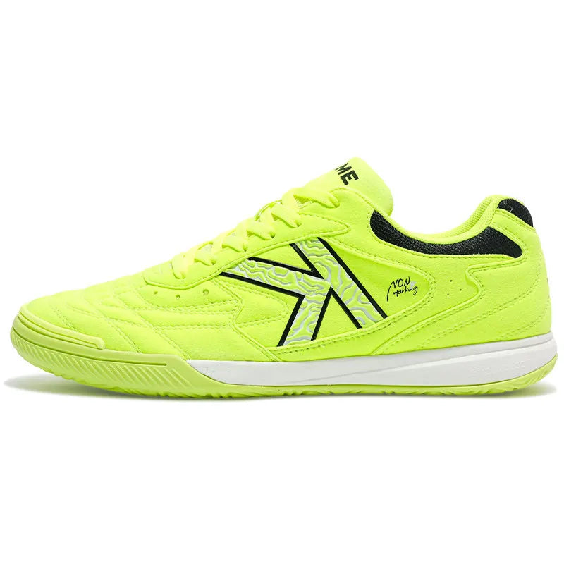 Chaussures de football en salle Kelme pour adultes, semelle plate, pour jeunes, matchs, entraînement, crampons de football, baskets de futsal pour hommes