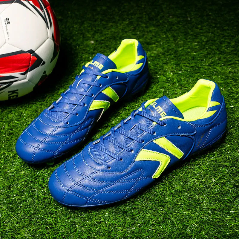 KELcloser FG-Chaussures de football coordonnantes pour homme, baskets en peau de vache, originales, professionnelles, pour l'entraînement sportif, ZX80011018