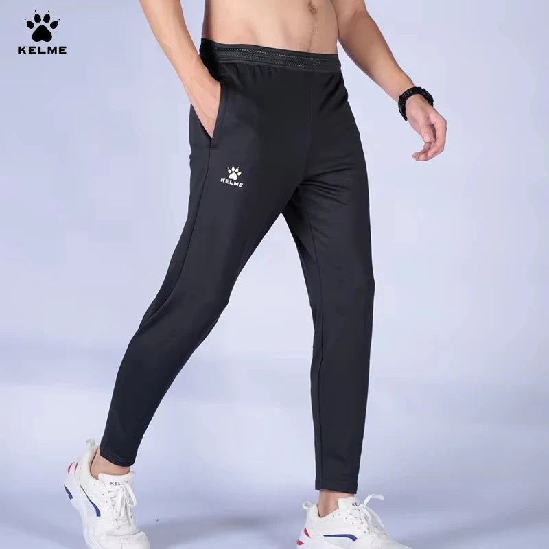 Kelme – Leggings extensibles pour hommes, pantalons de sport de course en plein air, d'entraînement de Football, à séchage rapide, pour adultes, Camping, randonnée