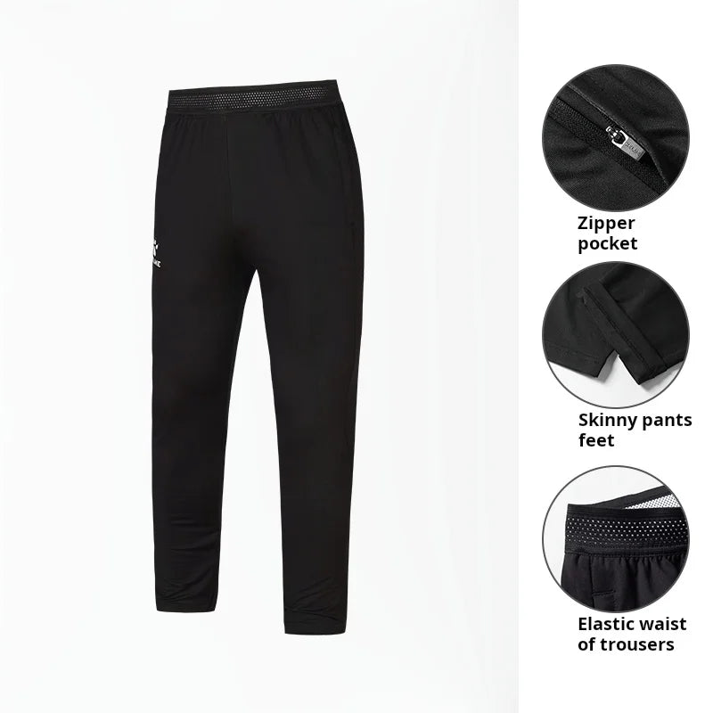 Kelme – Leggings extensibles pour hommes, pantalons de sport de course en plein air, d'entraînement de Football, à séchage rapide, pour adultes, Camping, randonnée