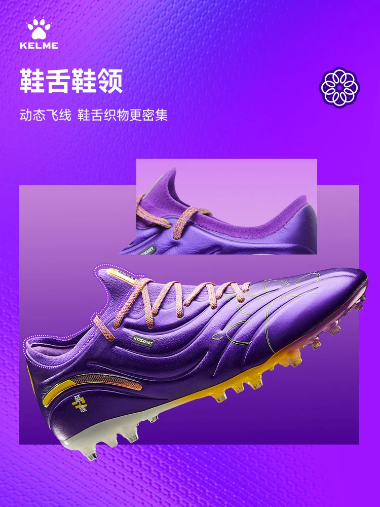Kelme Next Top chaussures de Football hommes Match professionnel bottes de Football intérieur anti-dérapant gazon artificiel Futsal Mg chaussures de Football