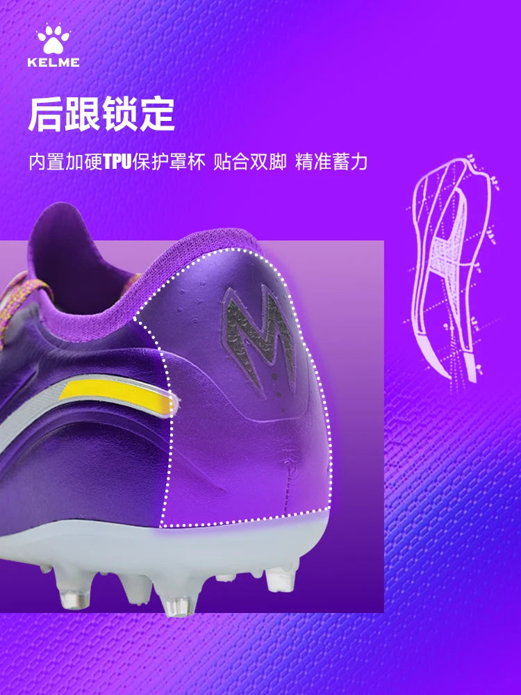Kelme Next Top chaussures de Football hommes Match professionnel bottes de Football intérieur anti-dérapant gazon artificiel Futsal Mg chaussures de Football