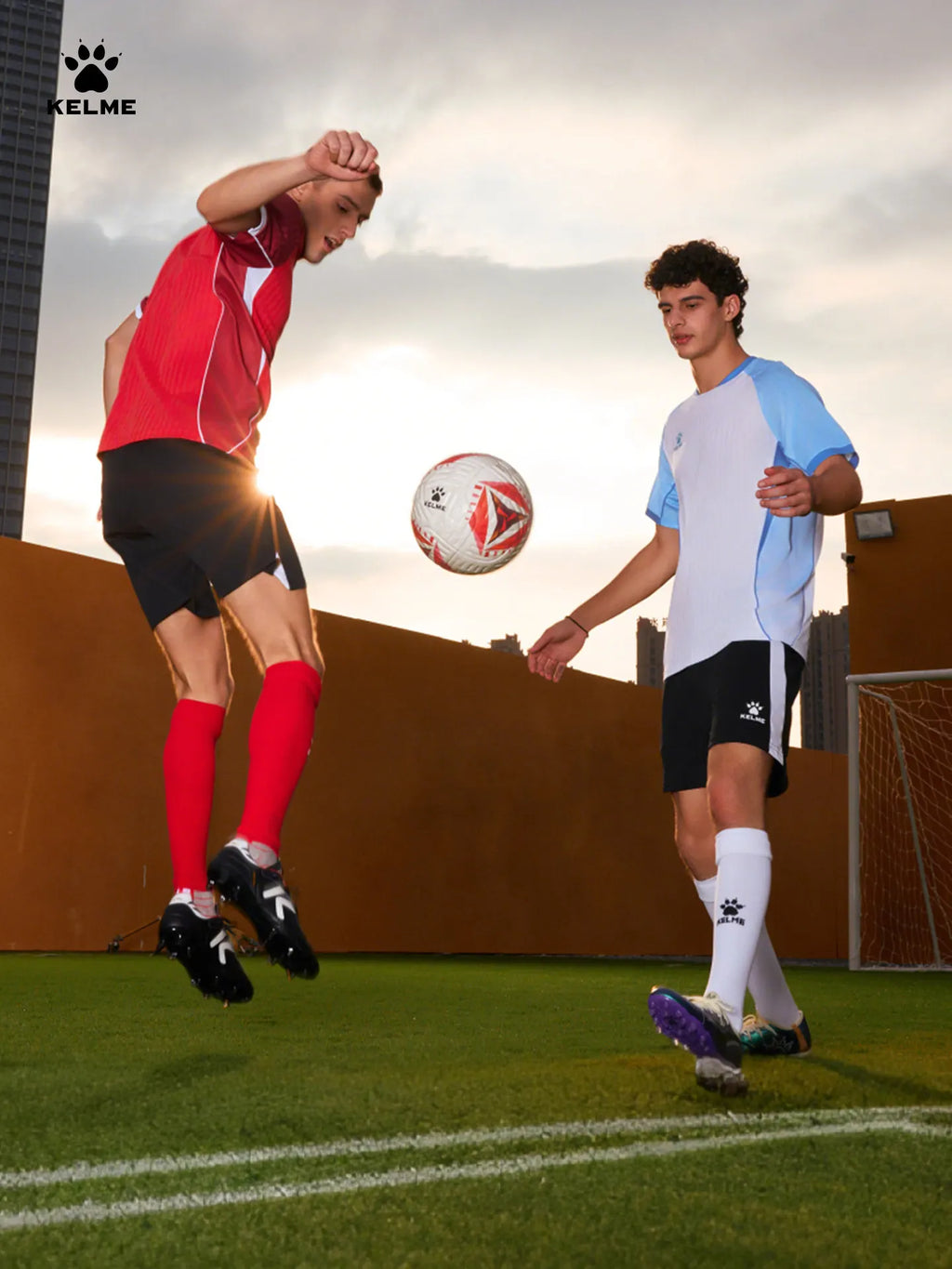 Maillot de football pour homme Kelme, respirant, à séchage rapide, maillot d'entraînement complet à manches courtes, uniforme d'entraînement personnalisé