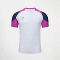 Kelme hommes football à manches courtes salle de Sport course évacuation de l'humidité col rond T-shirt exercice d'entraînement